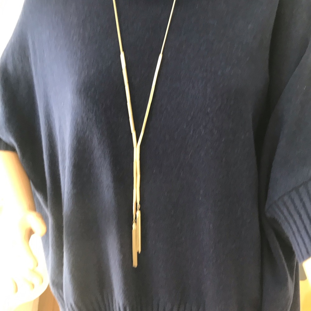 White House Black Market Elegant Gold Necklace. NWT
